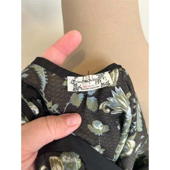 Free People Solstice Floral Camisole Slip Size Small - Picture 7 of 7